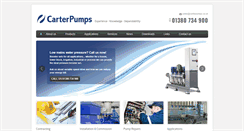 Desktop Screenshot of carterpumps.co.uk